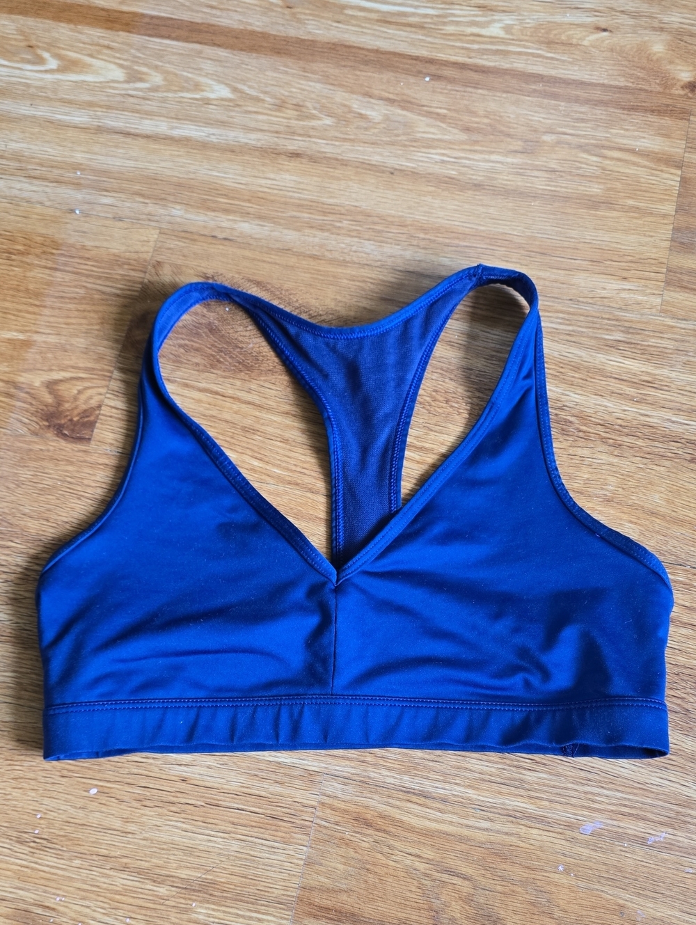 Victoria's Secret Deep Blue Racerback Sports Bra